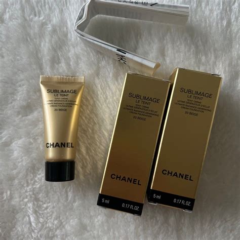 chanel sublimage le teint 20 beige|chanel sublimage serum reviews.